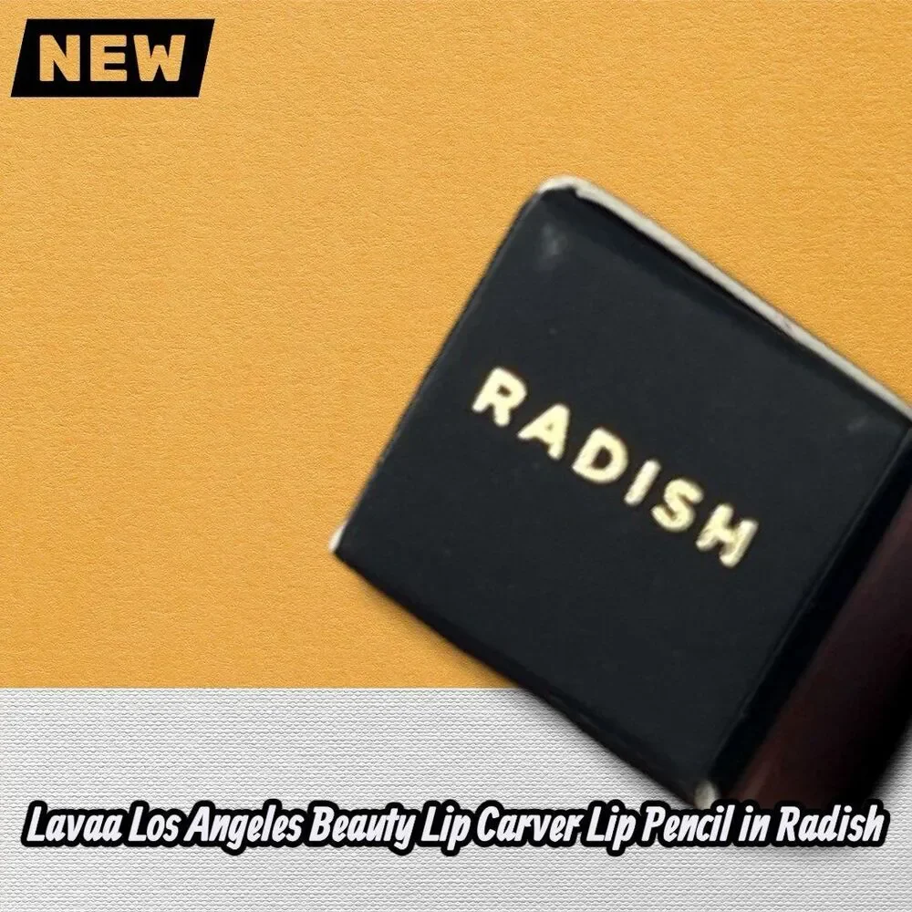 New Lavaa Los Angeles Lip Carver Lip Pencil in Radish
